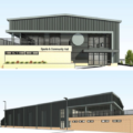 The new-look facility has been scaled back from initial proposals Picture: Lionel Gregory Architects