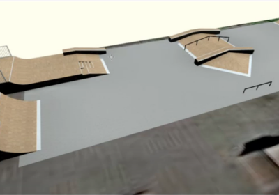 Phase one of the design Picture: Swanage Skatepark Community/Project King Ramps