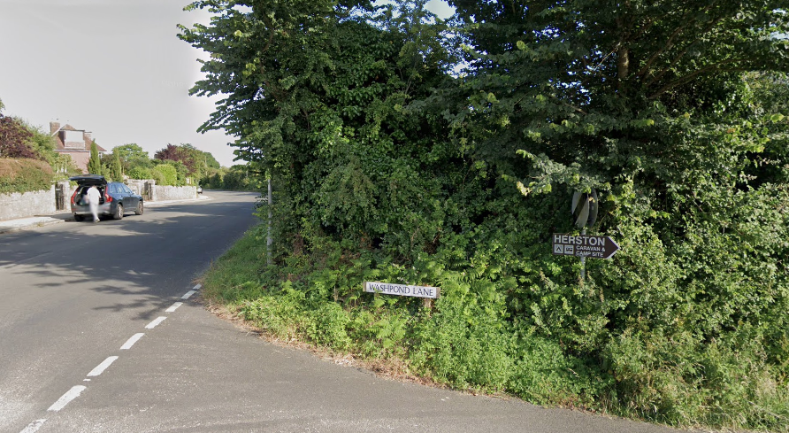 The site at Ulwell Road/Washpond Lane Picture: Google
