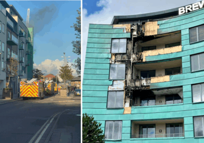 The fire service thanked the community for their kind words after crews battled the fire Picture: Dorchester Police