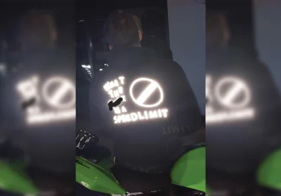 Police clocked him travelling at 52mph in a 30mph zone Picture: Dorset Roads Policing