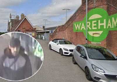 Police want to speak to the man pictured Picture: British Transport Police