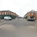 The man was in Ashley Road, near the junction with Richmond Road, police said. Picture: Google