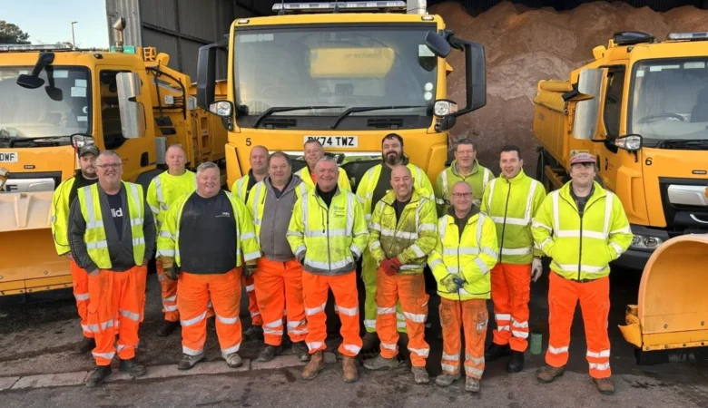 Some of the Ferndown crew on standby Picture: Dorset Council