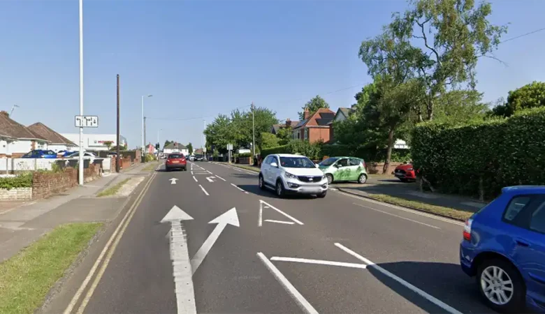 The incident happened in Herbert Avenue, near the junction with Manor Avenue, in Poole. Picture: Google