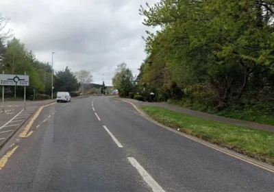 The incident occurred in Adastral Road, Poole, on February 25. Picture: Google